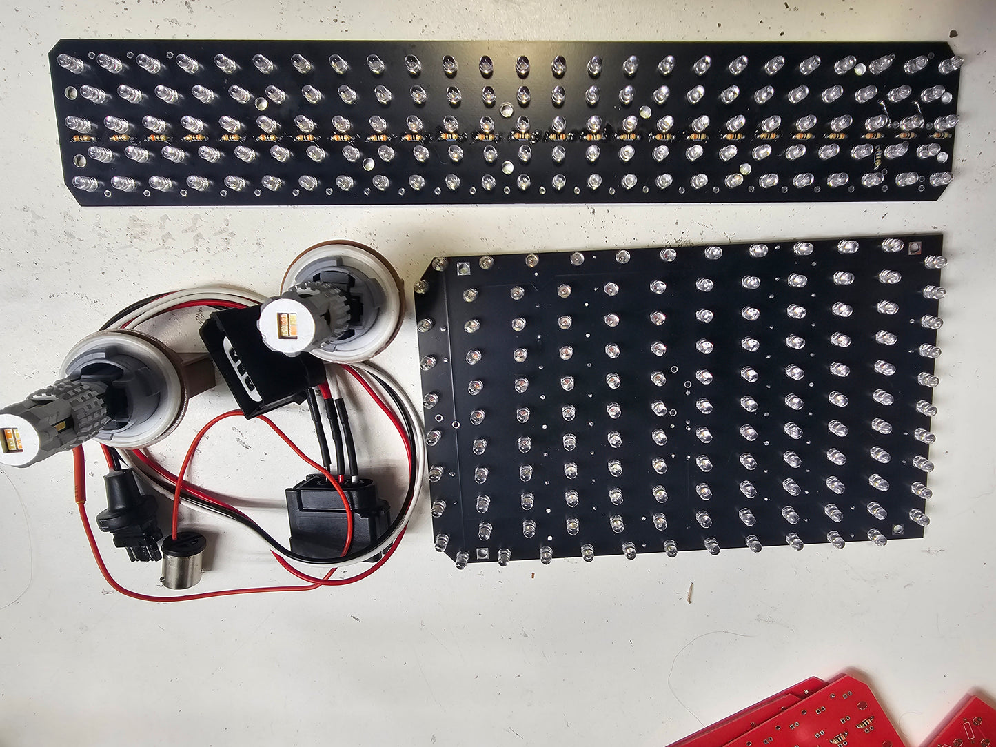 83/93 Mustang Led Brake/Dual Bulb Turn/Reflector kit. Non-sequential.