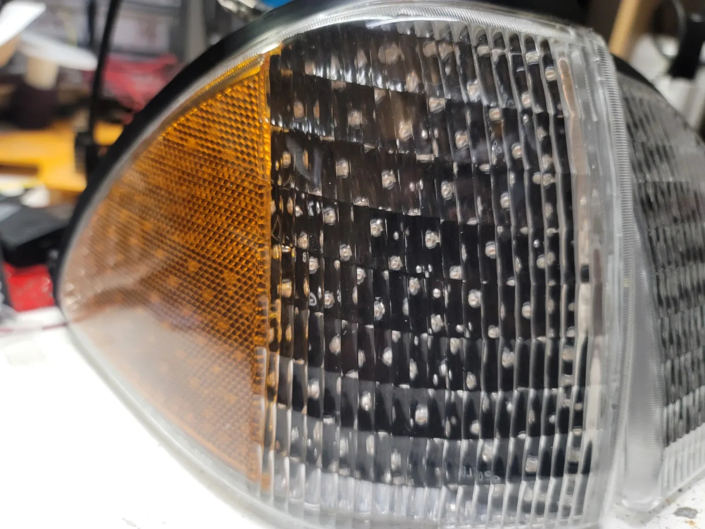 87-93 Stock style Front lights w/Full board leds