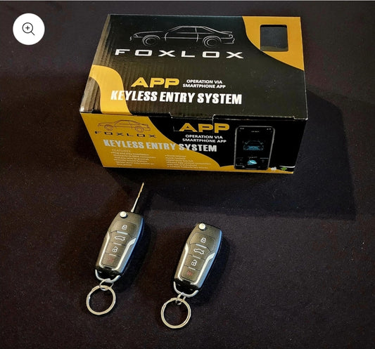 85-93 Foxlox Convertible keyless entry kit