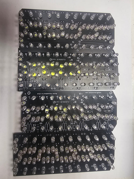 83/93 Mustang Led Brake/Dual Board Turn/Reflector kit. Non-sequential.
