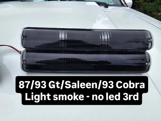 87/93 Mustang Gt/Cobra\Saleen 3rd brakelight - no leds - light smoke